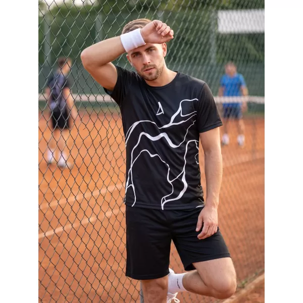  Prémiové pánske funkčné tričko ALTISPORT VOJ/ALM073TR01 ČIERNA 