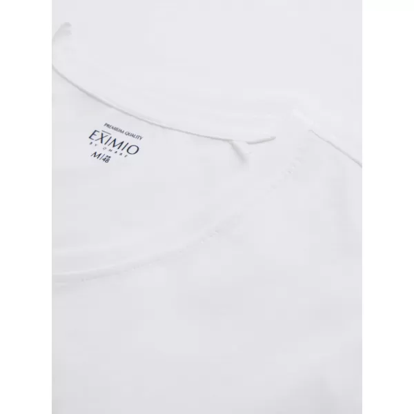  Pánske tričko OMBRE OM-LSCL-0105 BIELA 