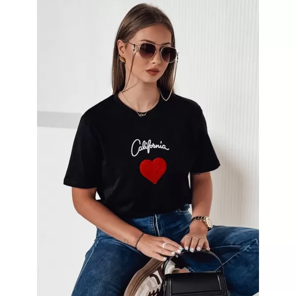  Dámske tričko DSTREET RY2567 ČIERNA 