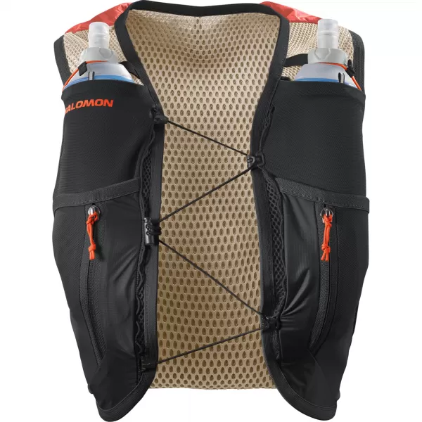  Dámsky ruksak SALOMON ACTIVE SKIN 12 WOMEN SET LC2663200 EMERGLOW/ČIERNA 