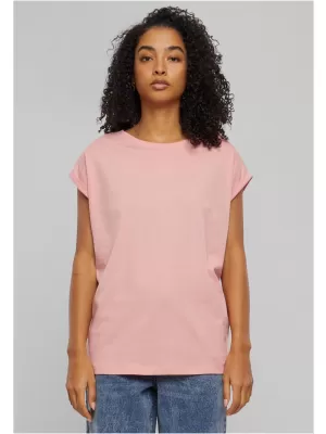 Dámska t -shirt URBAN CLASSICS tb771a limonáda ružová/biela