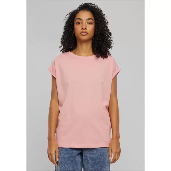  Dámska t -shirt URBAN CLASSICS tb771a limonáda ružová/biela 