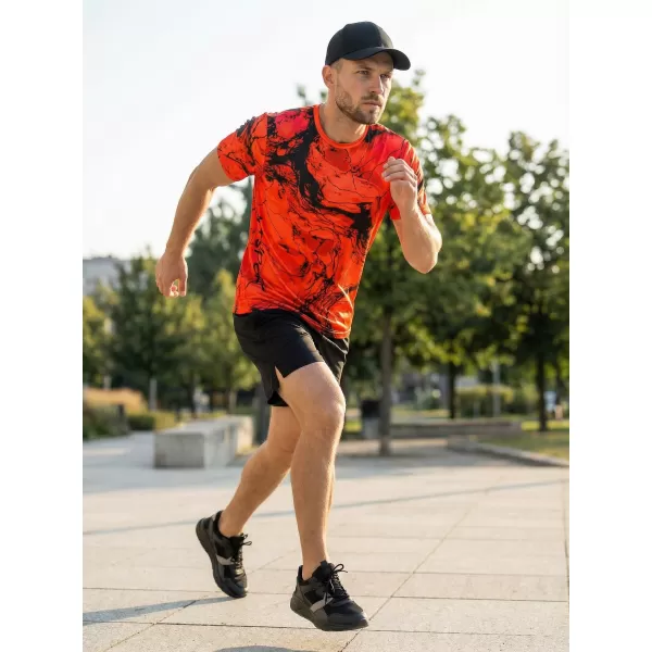  Prémiové pánske funkčné tričko ALTISPORT VOJ/ALM071TR01 ČERVENÁ 
