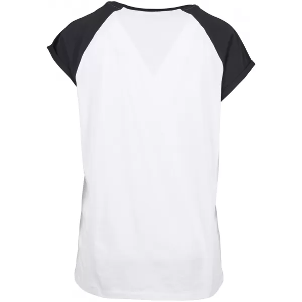  Dámska t -shirt URBAN CLASSICS TB1913 biela/čierna 