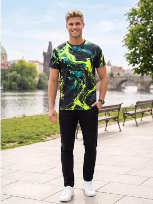 Prémiové pánske funkčné tričko ALTISPORT VOJ/ALM071TR01 NÁMORNÍCKA ŽLTÁ