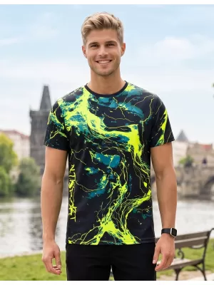 Prémiové pánske funkčné tričko ALTISPORT VOJ/ALM071TR01 NÁMORNÍCKA ŽLTÁ
