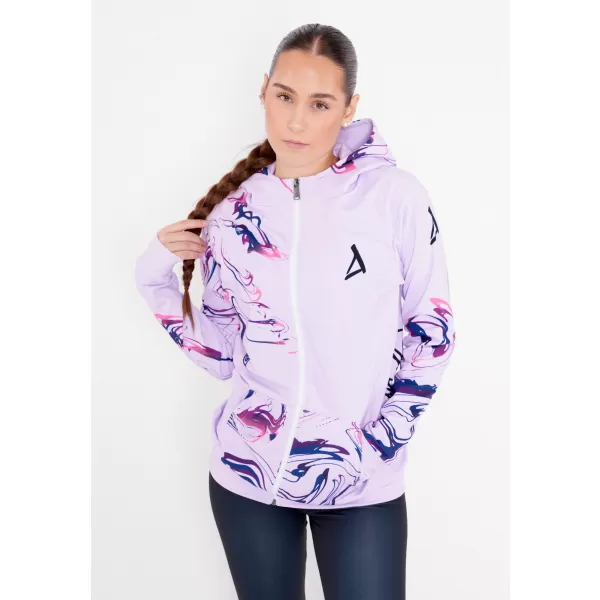  Dámska prémiová mikina na zips ALTISPORT VOJ/ALW064MI02 ORGOVÁN 