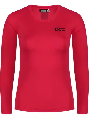Funkčné dámske T -shirt NORDBLANC Success nbslf8030 tmavo ružová