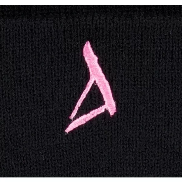  Zimná čiapka ALTISPORT ALU002315 ČIERNA RUŽOVÁ 