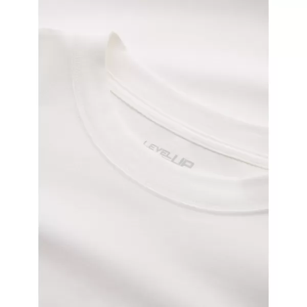  Pánske tričko OMBRE OM-LSBC-0129 KRÉM 