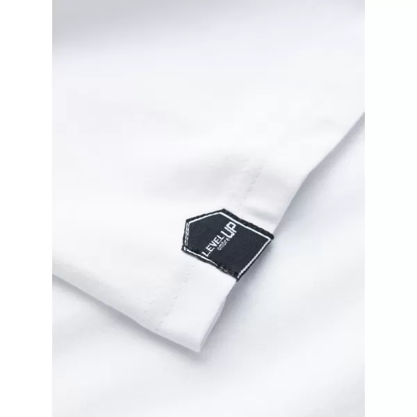  Pánske tričko OMBRE OM-LSCL-0105 BIELA A NÁMORNÍCKA 
