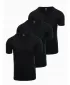 Pánske tričko OMBRE OM-TSBS-0233 3X ČIERNA