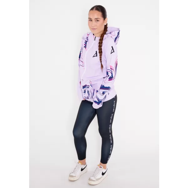  Dámska prémiová mikina na zips ALTISPORT VOJ/ALW064MI02 ORGOVÁN 