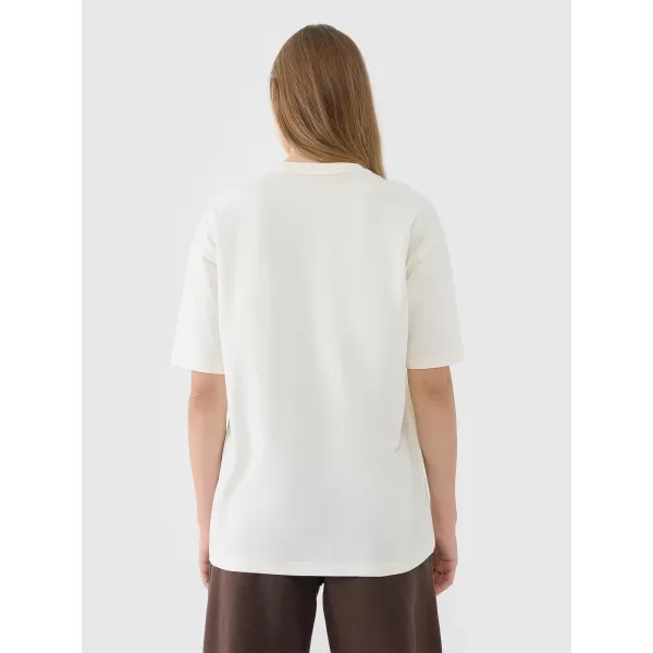  Dámske tričko 4F RSS25TTSHF2694 OFF WHITE 