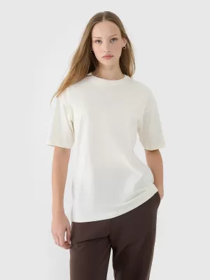 Dámske tričko 4F RSS25TTSHF2694 OFF WHITE