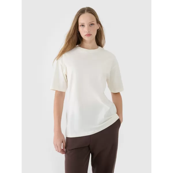  Dámske tričko 4F RSS25TTSHF2694 OFF WHITE 