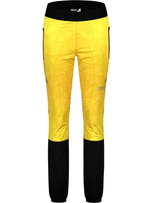 Ľahké vodotesné softshell nohavice NORDBLANC Finding NBWPL8104 žltá nbwpl8104