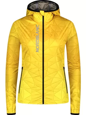 Dámska ľahká softshell bunda NORDBLANC pursnow nbwsl8103 žltá