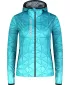 Dámska ľahká softshell bunda NORDBLANC pursnow nbwsl8103 tyrkysová