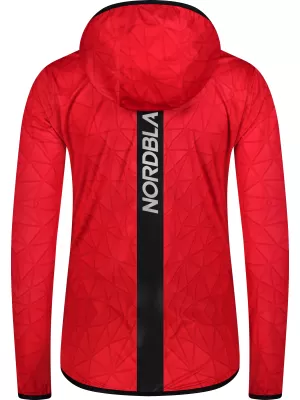 Dámska ľahká softshell bunda NORDBLANC pursnow nbwsl8103 červená
