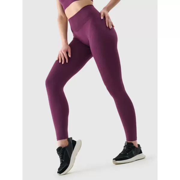  Dámske legíny 4F WSS25TFTIF347 TMAVO FIALOVÁ 