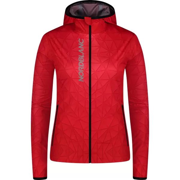  Dámska ľahká softshell bunda NORDBLANC pursnow nbwsl8103 červená 