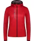Dámska ľahká softshell bunda NORDBLANC pursnow nbwsl8103 červená