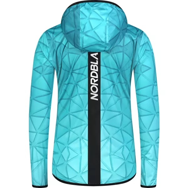  Dámska ľahká softshell bunda NORDBLANC pursnow nbwsl8103 tyrkysová 