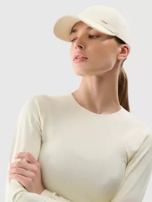 Dámske tričko 4F WSS25TFLOF403 OFF WHITE