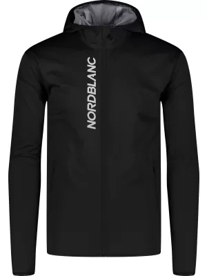 Pánska ľahká softshell bunda NORDBLANC Shapes NBWSM8100 čierna