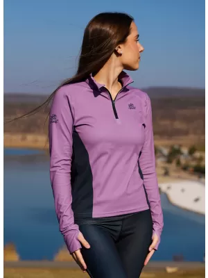 Dámska športová mikina premium plus ALTISPORT VOJ/ALW078MI04 FIALOVÁ
