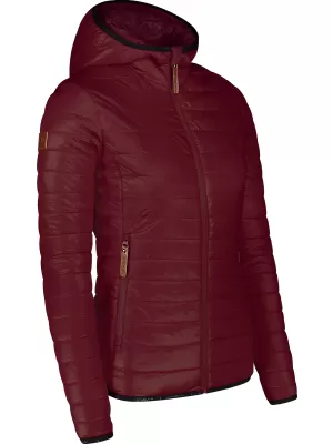 Dámska prešívaná bunda NORDBLANC Stronginginging NBWJL8117 Burgundsko