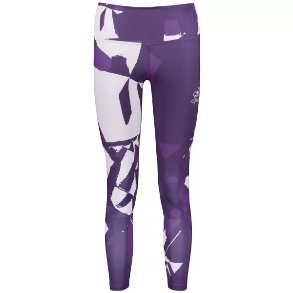  Dámske dlhé prémiové legíny ALTISPORT VOJ/ALW080LEG01 TMAVO FIALOVÁ 