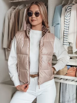 Dámska vesta DSTREET CHIPUFF TY4823 RUŽOVÁ
