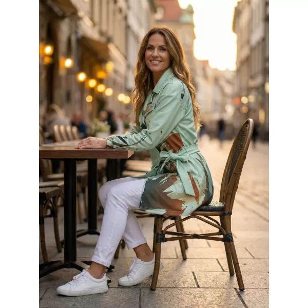  Dámska prémiová taška na mikinu ALTISPORT VOJ/ALW074MI05 ZELENO-ORANŽOVÁ 