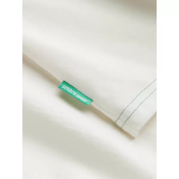  Pánske tričko OMBRE om-tsct-0151 biela 