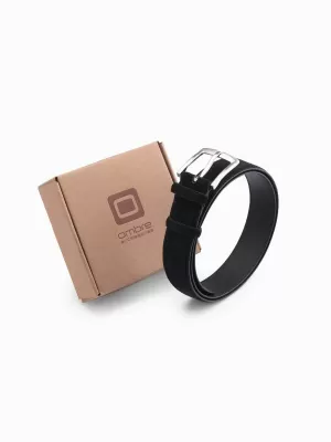 Pánsky opasok OMBRE OU-ACBE-0112 ČIERNA
