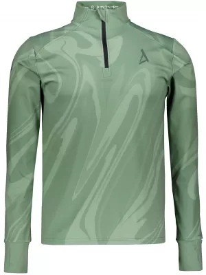 Pánska športová mikina premium plus ALTISPORT VOJ/ALM072MI04 ZELENÁ