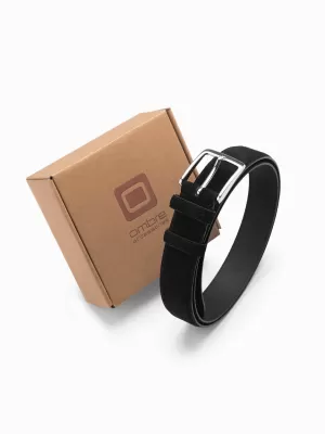 Pánsky pás OMBRE ou-acbe-0113 čierny