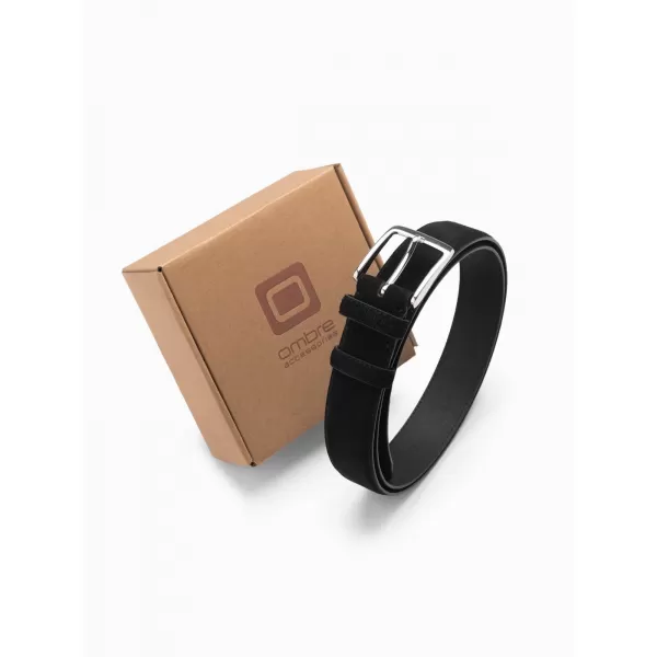  Pánsky pás OMBRE ou-acbe-0113 čierny 