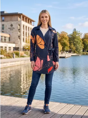 Dámska prémiová taška na mikinu ALTISPORT VOJ/ALW086MI05 ČIERNO-ORANŽOVÁ