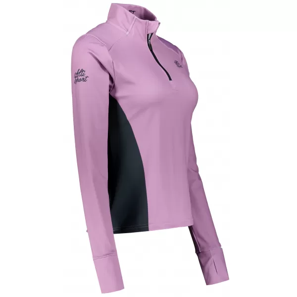  Dámska športová mikina premium plus ALTISPORT VOJ/ALW078MI04 FIALOVÁ 