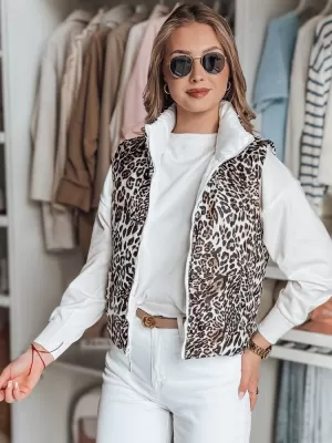 Dámska vesta DSTREET CHIPUFF TY4821 BIELA
