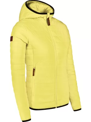 Dámska prešívaná bunda NORDBLANC Stronginginging NBWJL8117 žltá