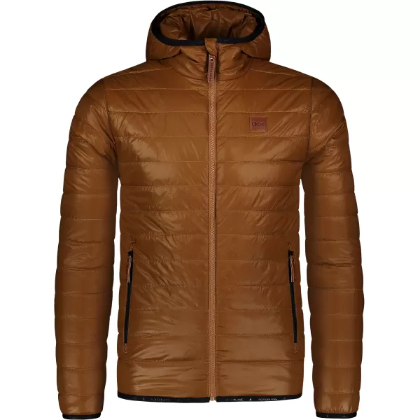  Pánska prešívaná bunda NORDBLANC predpoveď NBWJM8116 Baths BROWN 