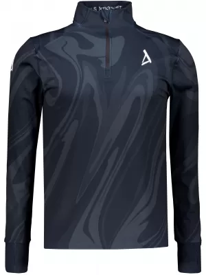 Pánska športová mikina premium plus ALTISPORT VOJ/ALM072MI04 ČIERNA