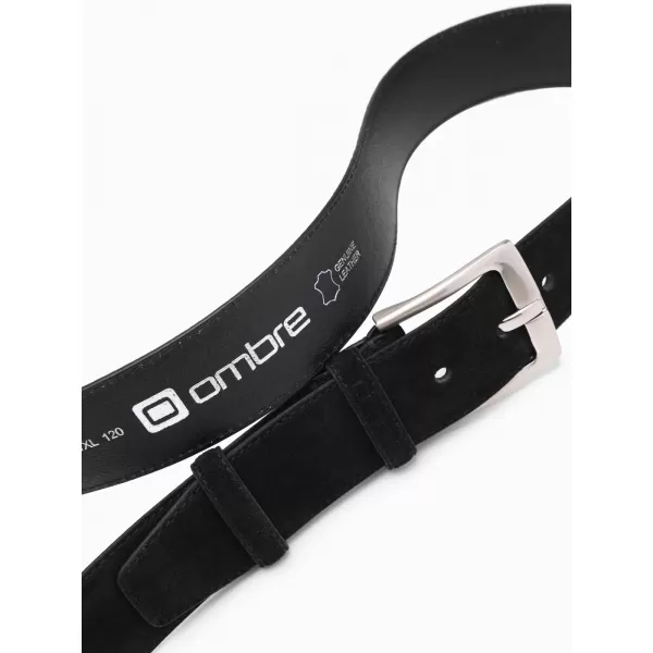  Pánsky opasok OMBRE OU-ACBE-0112 ČIERNA 