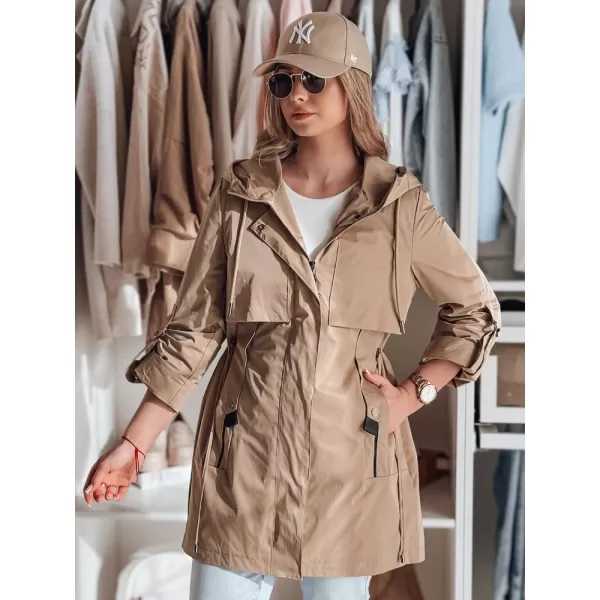 Dámska bunda DSTREET MODOVIA TY4813 KARAMEL 