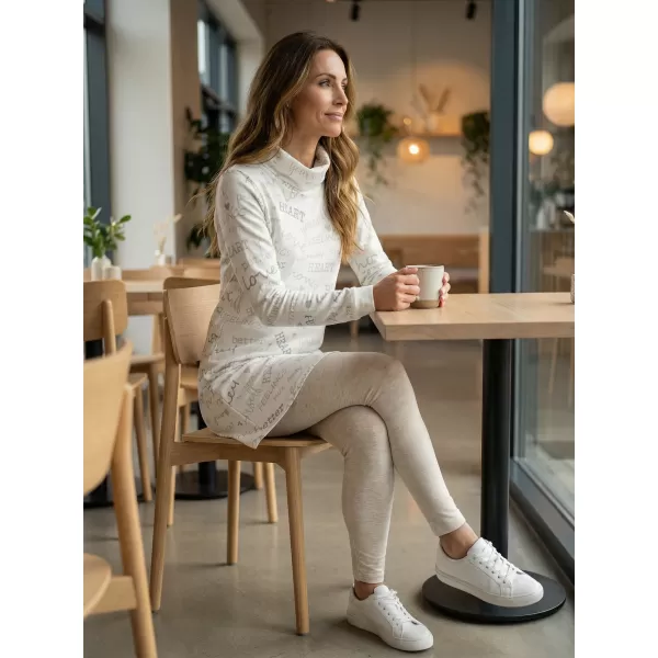  Dámska prémiová predĺžená mikina ALTISPORT VOJ/ALW067MI06 BIELA 