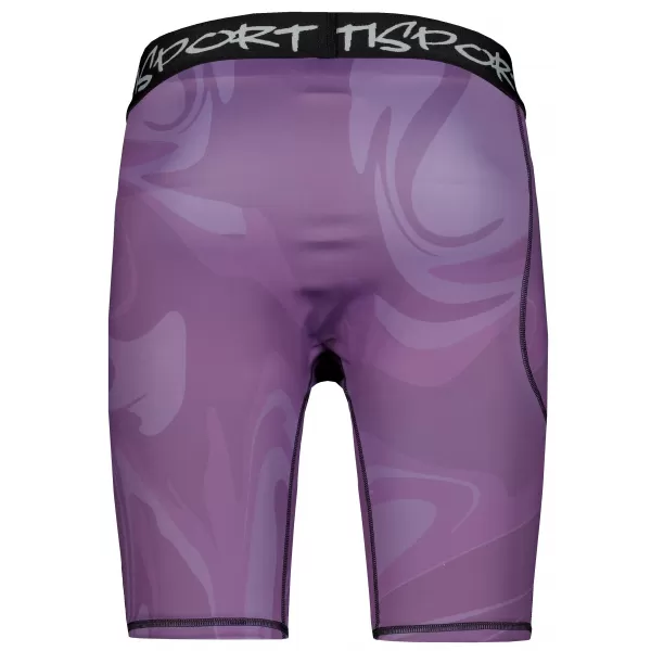  Pánske športové legíny nad kolená premium ALTISPORT VOJ/ALM072LEG02 FIALOVÁ 